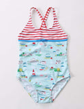 One-Piece Dinosaur Swimsuit - Mini Taylor