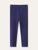 Polka Dot Printed Leggings - Mini Taylor