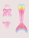 Rainbow Mermaid Tail Swimsuit Set - Mini Taylor