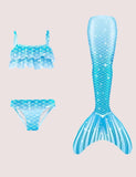 Rainbow Mermaid Tail Swimsuit Set - Mini Taylor