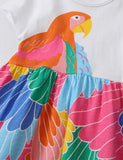 Rainbow Parrot Dress - Mini Taylor