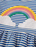 Rainbow Striped Dress - Mini Taylor