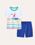 Sailboat Printed Set - Mini Taylor