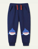 Shark Appliqué Sweatpants