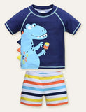 Shark Dinosaur Printed Swimsuit - Mini Taylor