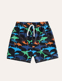 Shark Full Printed Swimming Shorts - Mini Taylor