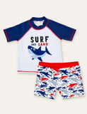 Shark Octopus Cartoon Swimsuit - Mini Taylor