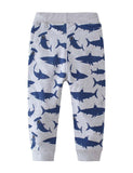 Shark Print Sweatpants - Mini Taylor