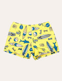 Shark Print Swimming Shorts