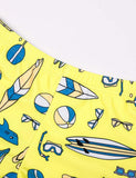 Shark Print Swimming Shorts - Mini Taylor