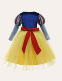 Snow White Mesh Party Dress - Mini Taylor