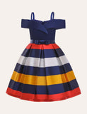 Striped Party Dress