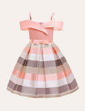 Striped Party Dress - Mini Taylor