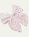 Today Only - Embroidery Bow Barrettes - Mini Taylor