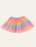 Today Only - Rainbow Star Mesh Skirt - Mini Taylor