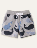 Whale Printed Shorts - Mini Taylor