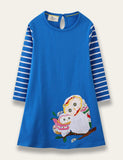 Owl Appliqué Dress - Mini Taylor