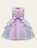 Rose Dream Bow Mesh Party Dress - Mini Taylor