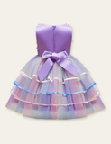 Rose Dream Bow Mesh Party Dress - Mini Taylor