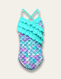 Ruffled Mermaid Swimsuit