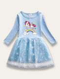 Star Unicorn Tulle Dress - Mini Taylor